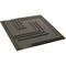 Ekena Millwork 19 5/8in. W x 19 5/8in. H Geometric EnduraWall Decorative 3D Wall Panel Covers 2.67 Sq. Ft. WP20X20GMISG - alternate 6